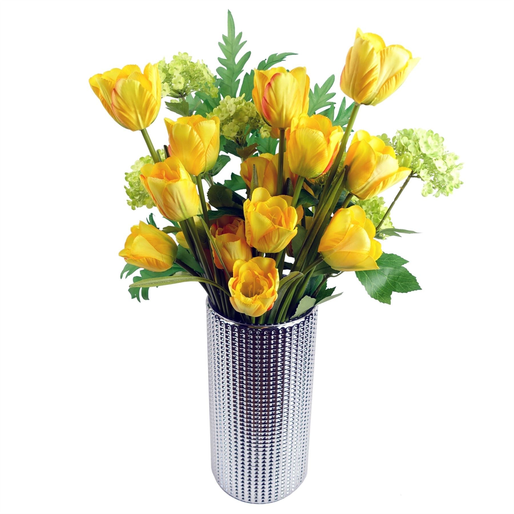 80cm Artificial Tulip Yellow Stem